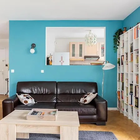 Bel Appartement Avec Terrasse Et Parking Gratuit Massy  Exterior foto
