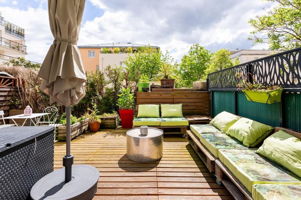 Apartment Bel Avec Terrasse Et Parking Gratuit Massy (Essonne)